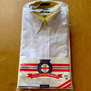 Gant dress shirt size 14 1/2 neck. 32 waist